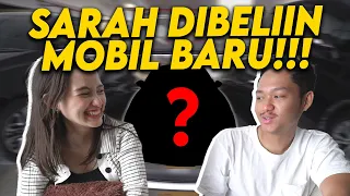 DIBELIIN MOBIL BARU!! SARAH BELAJAR SETIR BARENG JIEL!!