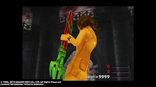 FF8 Selphie Solo vs Level 100 Omega Weapon with The End, No Items