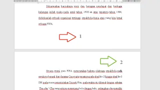 Cara membuat Nomor halaman Skripsi yang berbeda Letak di Microsoft Word