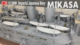 [21] 1:200 IJN MIKASA Part 21 Launch/tender