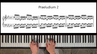 Bach Prelude and Fugue No.2 (C minor) Well Tempered Clavier, Book 1