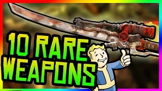 Fallout 4 Rare Weapons - Top 10 Powerful & Rare Weapons! (Fallout 4 Secret & Rare Weapon Locations)