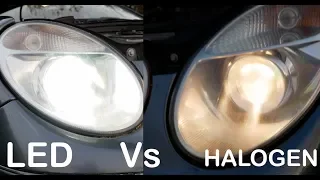 Installing WOXMA LED headlight conversion kit to my Mercedes w211