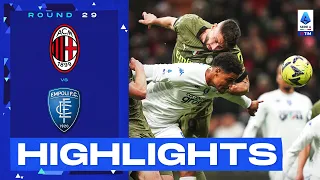 Milan-Empoli 0-0 | I Toscani arginano i Rossoneri: Highlights | Serie A TIM 2022/23