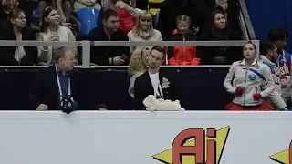 Alina Zagitova Euro Champs 2018 FS before WU H2