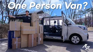 One Person Van from Kia Review? – Pandemic changed how cars are made!
