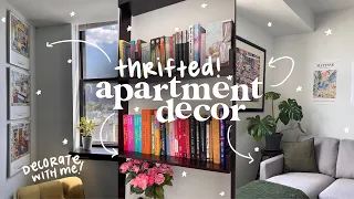 THRIFTED pinterest-inspired apartment decor // re-decorate with me!