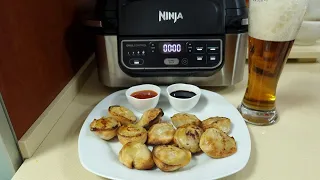 Grill Ninja!Жареные Пельмени к пиву, в Гриле Нидзя!!!