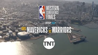 NBA Western Finals on TNT intro | DAL@GS | 5/18/2022 (GM1)