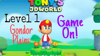 Super Tony 3D - Adventure World (Level 1 - Gondor Plains) #gameplay #gamer #supertony #gaming