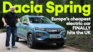 First drive: DACIA SPRING - sub £20k electric hatch finally comes to the UK | Electrifying