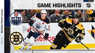 Oilers @ Bruins 11/11/21 | NHL Highlights