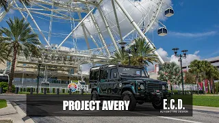 Custom Defender 110 Features Panoramic Glass Roof | Project Avery | E.C.D. Automotive Design