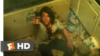 American Ultra (7/10) Movie CLIP - The Old Frying Pan Bullet Trick (2015) HD