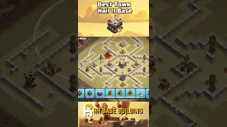 BEST Base for Townhall 11 in Clash of Clans #shorts #clashofclans #coc #clashofclansbases