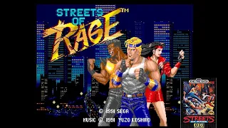 Streets of Rage - Playthrough | Sega Genesis