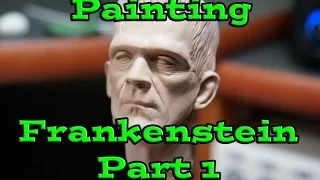 Painting Horizon Models' 1/6 Frankenstein Part 1