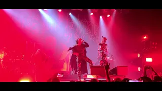 Cradle of Filth - Beneath the Howling Stars, live at HOB Anaheim 10/21/21 #cof (clip, fan-recording)