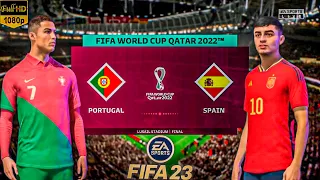 FIFA 23 | Portugal vs Spain World Cup Final 2022 Full Match!