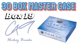 2020-2021 Clear Cut - Master Case Box 19 of 30 - c49HockeyBreaks Box Break #413