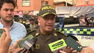 Investigan explosión en el centro de Medellín un menor resultó herido
