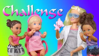 Rodzinka Barbie - Challenge! Kuba 24h w sukience. Bajka dla dzieci po polsku. The Sims 4 Odc.147