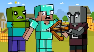 Block Squad: Minecraft Animation Part 4 (Compilation)