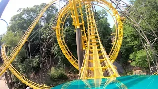 Loch Ness Monster (4K On-Ride) Busch Gardens Williamsburg