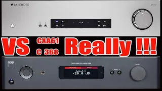 NAD C368 VS CAMBRIDGE AUDIO CXA61 with LS50 Meta-COMPARISON-ROCK SOUL R&B POP - REQUESTED BY mykeldg