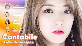 WJSN - Cantabile (Line Distribution + Lyrics Karaoke) PATREON REQUESTED