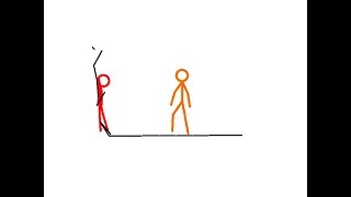 First animation video epic fight Pencil 2d Stick man