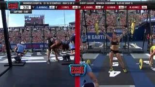 2014 Reebok CrossFit Games -  Individual 21-15-9 Complex Women Heat 2