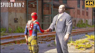 Spider-Man Saves Tombstone + Secret Wars Civil War Suit Gameplay - Marvel's Spider-Man 2 (4K 60FPS)