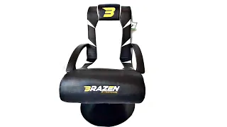 Unboxing A Brazen Pride 2.1 Black & White Gaming Chair | Bluetooth Suround Sound!!!!!!!!!!