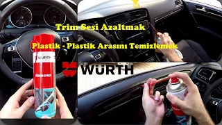 Würth Silikon (Slicone) Spray | Trim Sesi Azaltma |  Plastik Bakım ,Temizlik , Koruma ,Yalıtım |