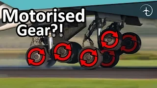 Why not make plane-tires spin, before landing?!