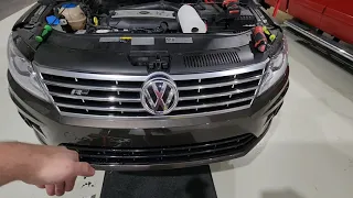 2009-2016 VW CC radiator replacement