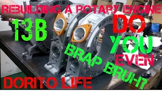 How to rebuild  a 13b rotary engine