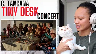 First time hearing: C. TANGANA (Leo loved it? 😻) - Tiny Desk (Home) Concert [REACTION]