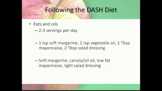 Healthy Heights:  The DASH Diet