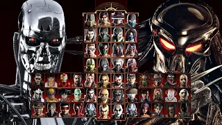 Mortal Kombat 9 - Expert Tag Ladder (PREDATOR & TERMINATOR ) MOD - Gameplay @(1080p) - 60ᶠᵖˢ ✔