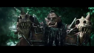 Битва орков и людей в лесу.Варкрафт.Battle of orcs and people in the forest. Warcraft 2016