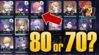 When Should You Take Characters to L80 in Honkai Star Rail? | Resource Efficiency Guide