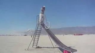 burning man slide