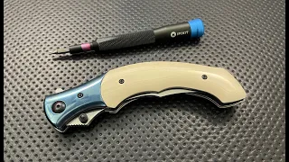 How to disassemble and maintain the CRKT Ritual Pocketknife