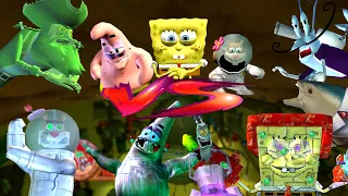 SpongeBob Battle for Bikini Bottom | All Bosses (Perfect Gameplay / No Damage) [4K]