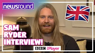 Interview with Sam Ryder! | Eurovision 2022 Runner Up | Newsround