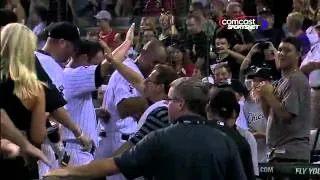 2012/08/03 Rios' walk-off two-run homer