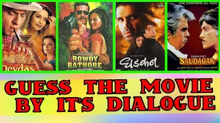 guess the  bollywood movie by  dialogue || Bollywood challenge ||