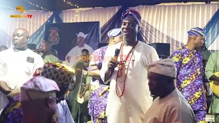 K1 DE ULTIMATE EXTOLS MIKE ADENUGA, ALIKO DANGOTE, WALE EDUN & SUJI MOTO AT AWUJALE'S 90TH BIRTHDAY